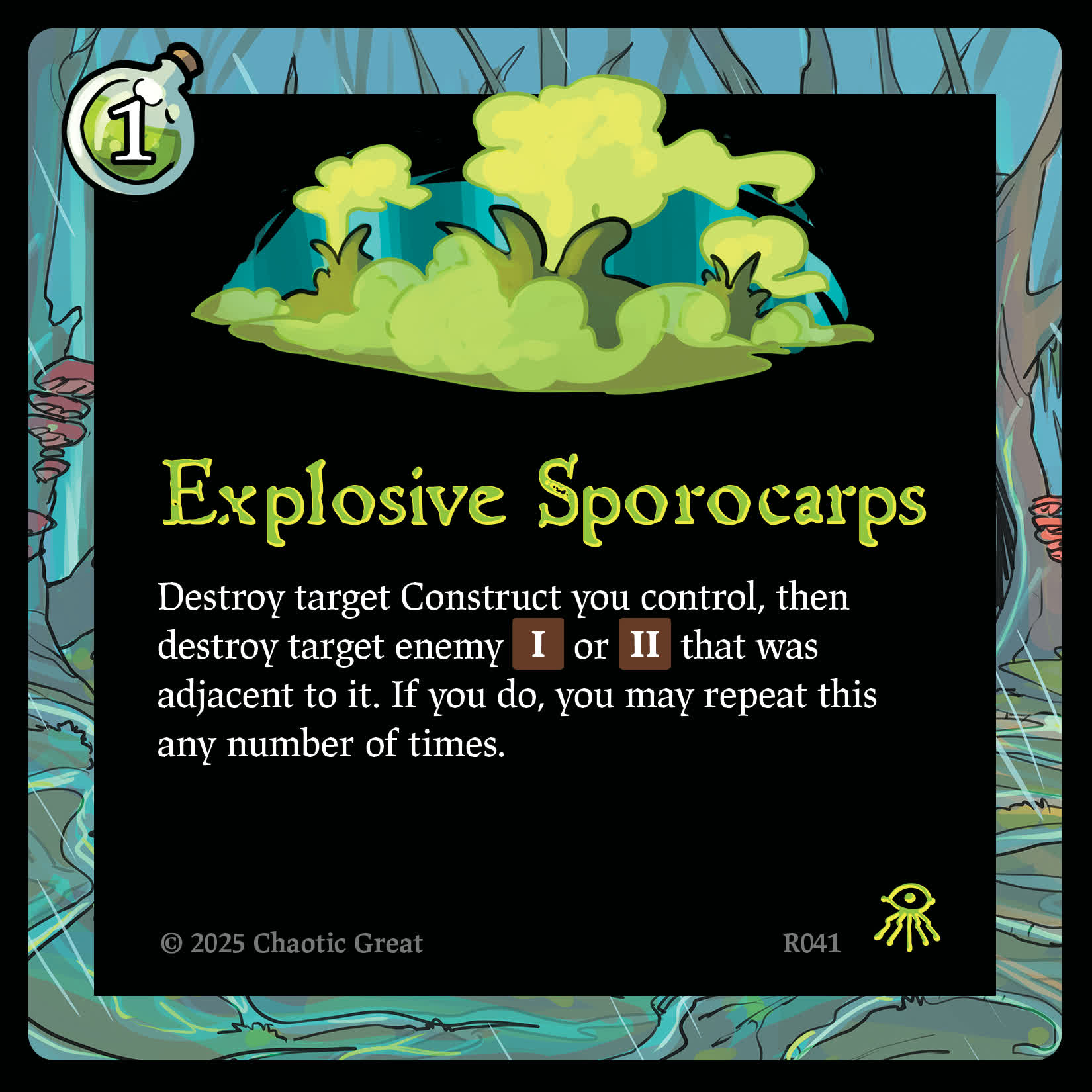 Explosive Sporocarps