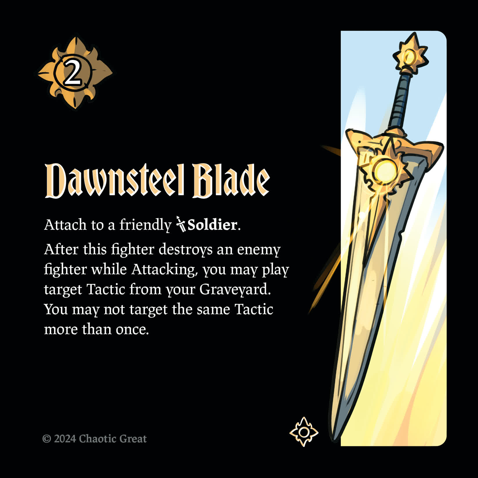 Dawnsteel Blade