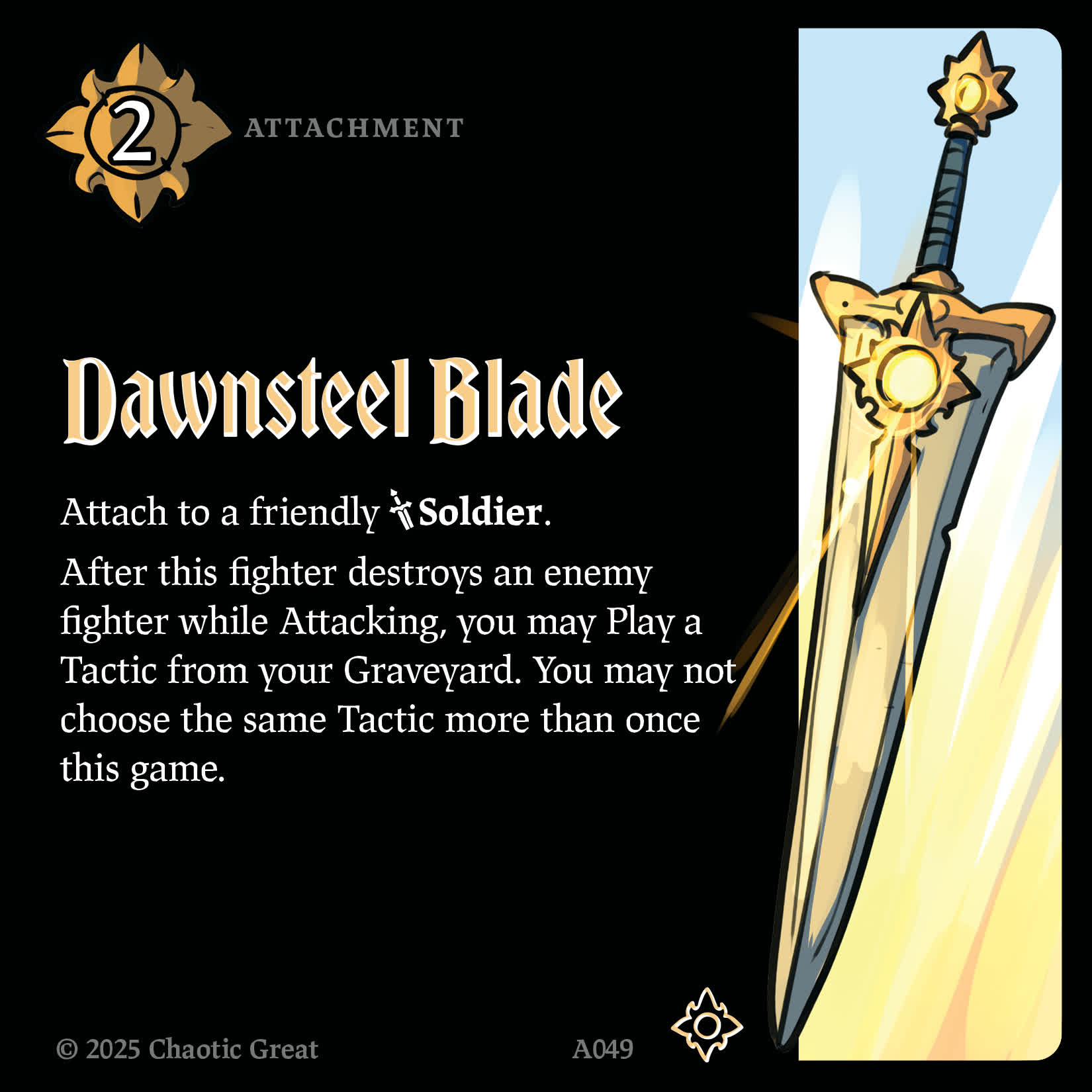 Dawnsteel Blade