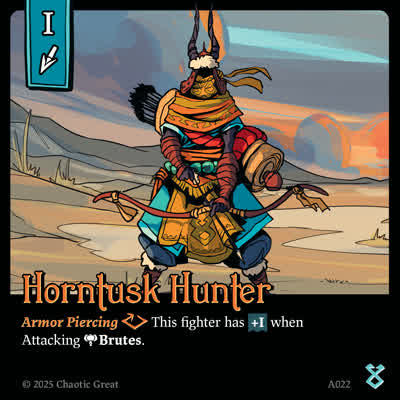 Horntusk Hunter