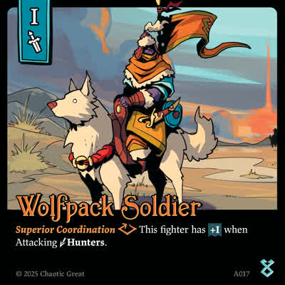 Wolfpack Soldier