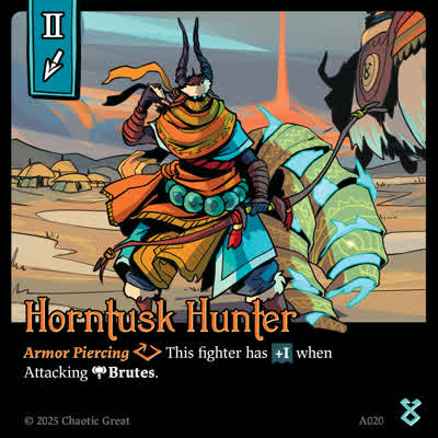 Horntusk Hunter