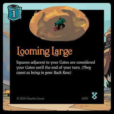 Looming Large