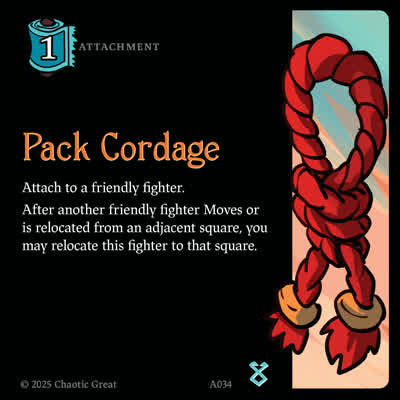 Pack Cordage