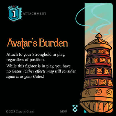 Avatar’s Burden