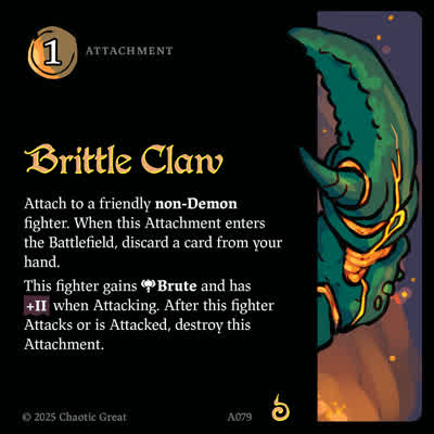 Brittle Claw