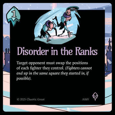 Disorder in the Ranks