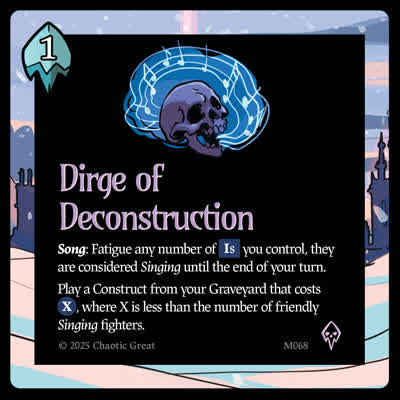 Dirge of Deconstuction