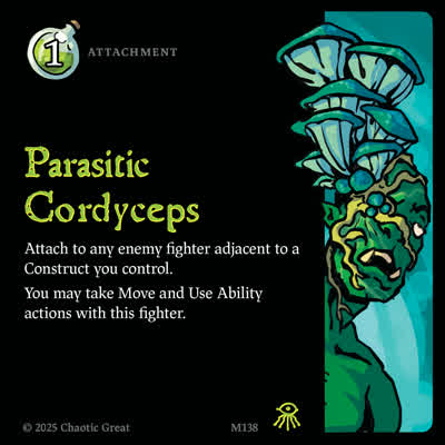 Parasitic Cordyceps