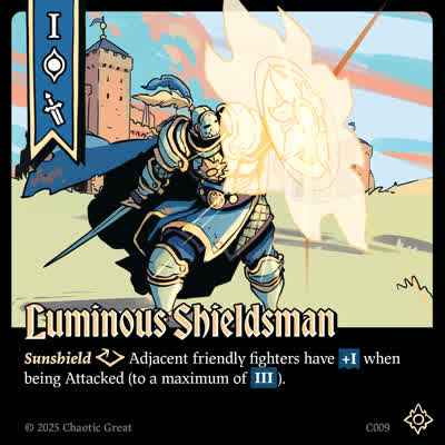 Luminous Shieldsman