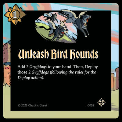 Unleash Bird Hounds