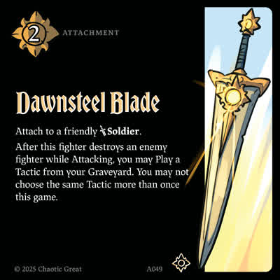 Dawnsteel Blade