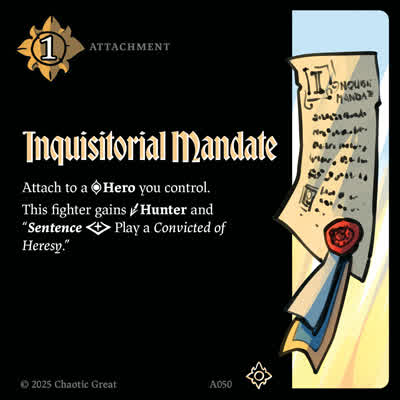 Inquisitorial Mandate