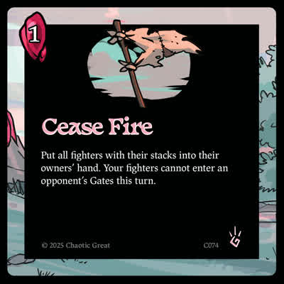 Cease Fire